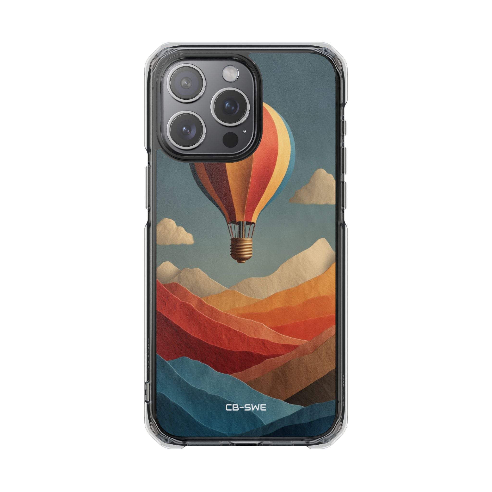 Hot Air Balloon Soars iPhone Case - Impact