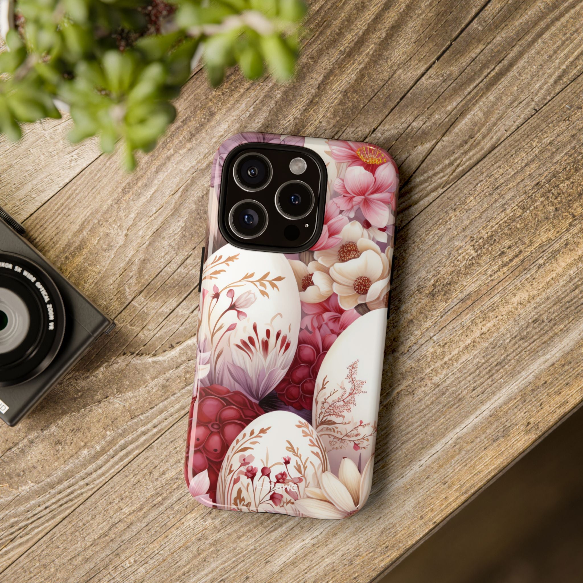 Floral Eggs Bloom - iPhone Case