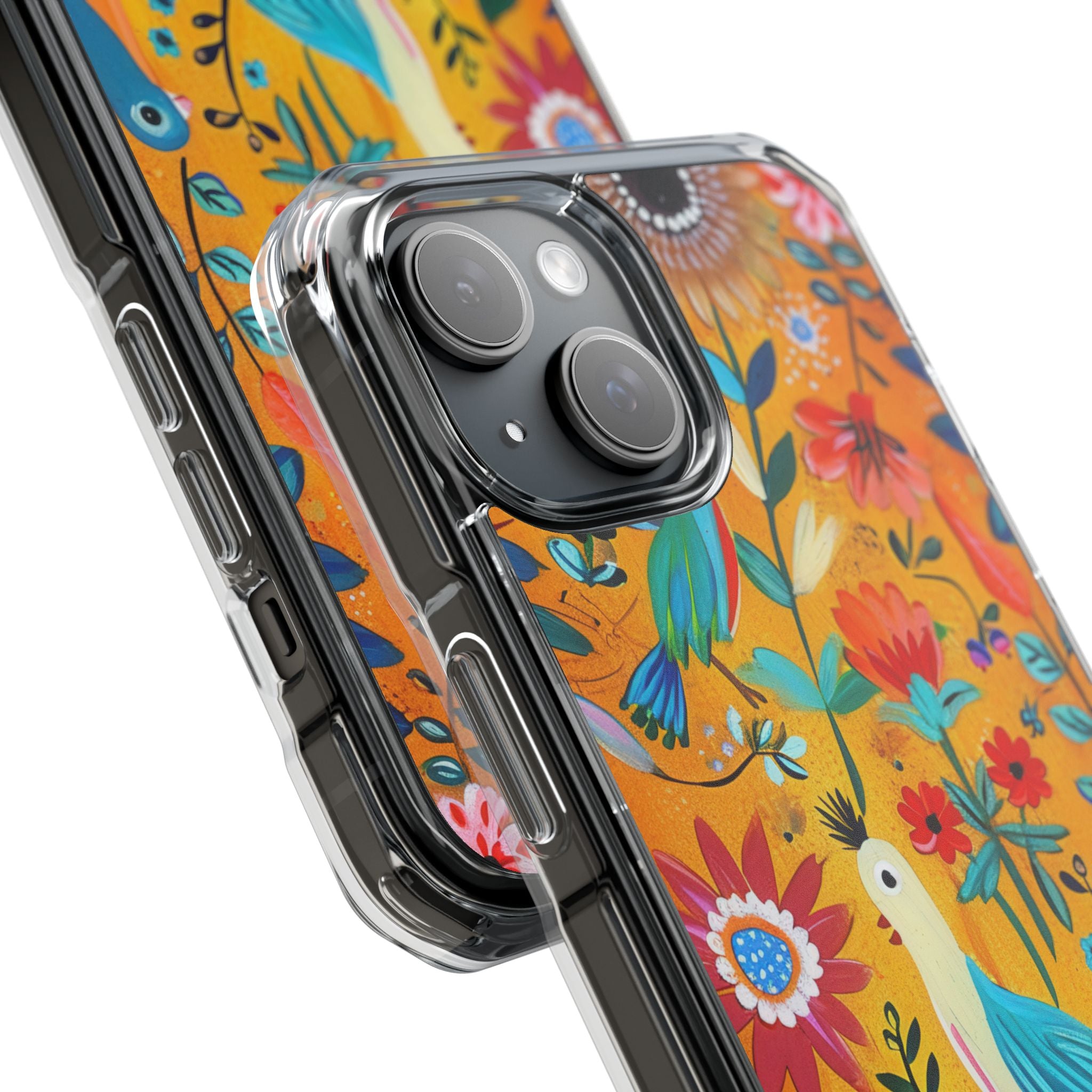 Birdwatch Bloom iPhone 15 Case - Impact