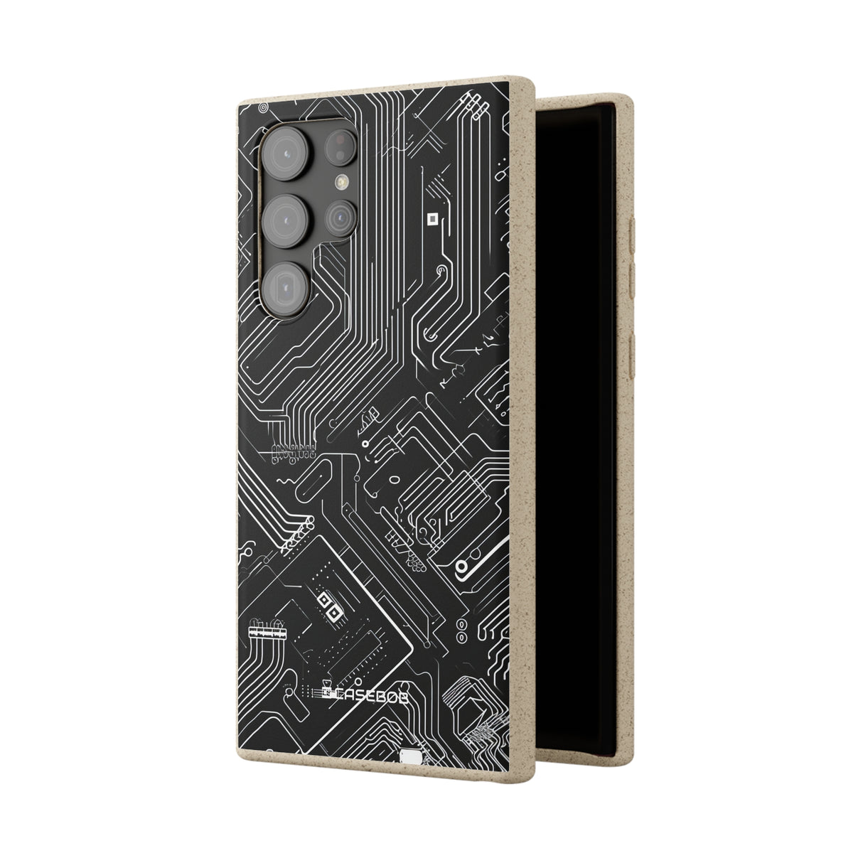 Cyber Circuitry Art | Biodegradable Phone Case