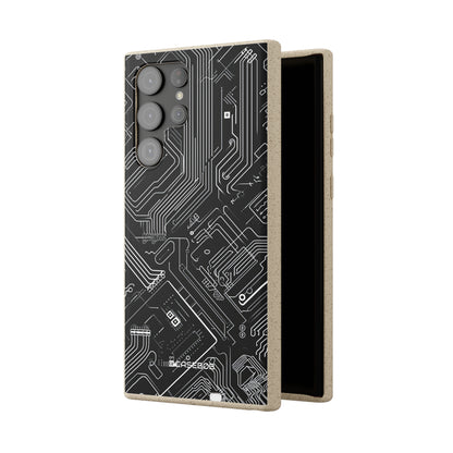 Cyber Circuitry Art | Biodegradable Phone Case