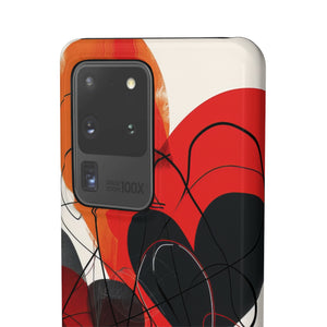 Fiery Hearts | Slim Phone Case for Samsung