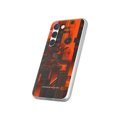 Gradient Circuitburst Samsung S23 - Flexi Phone Case