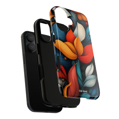 Vibrant Floral Harmony - iPhone Case