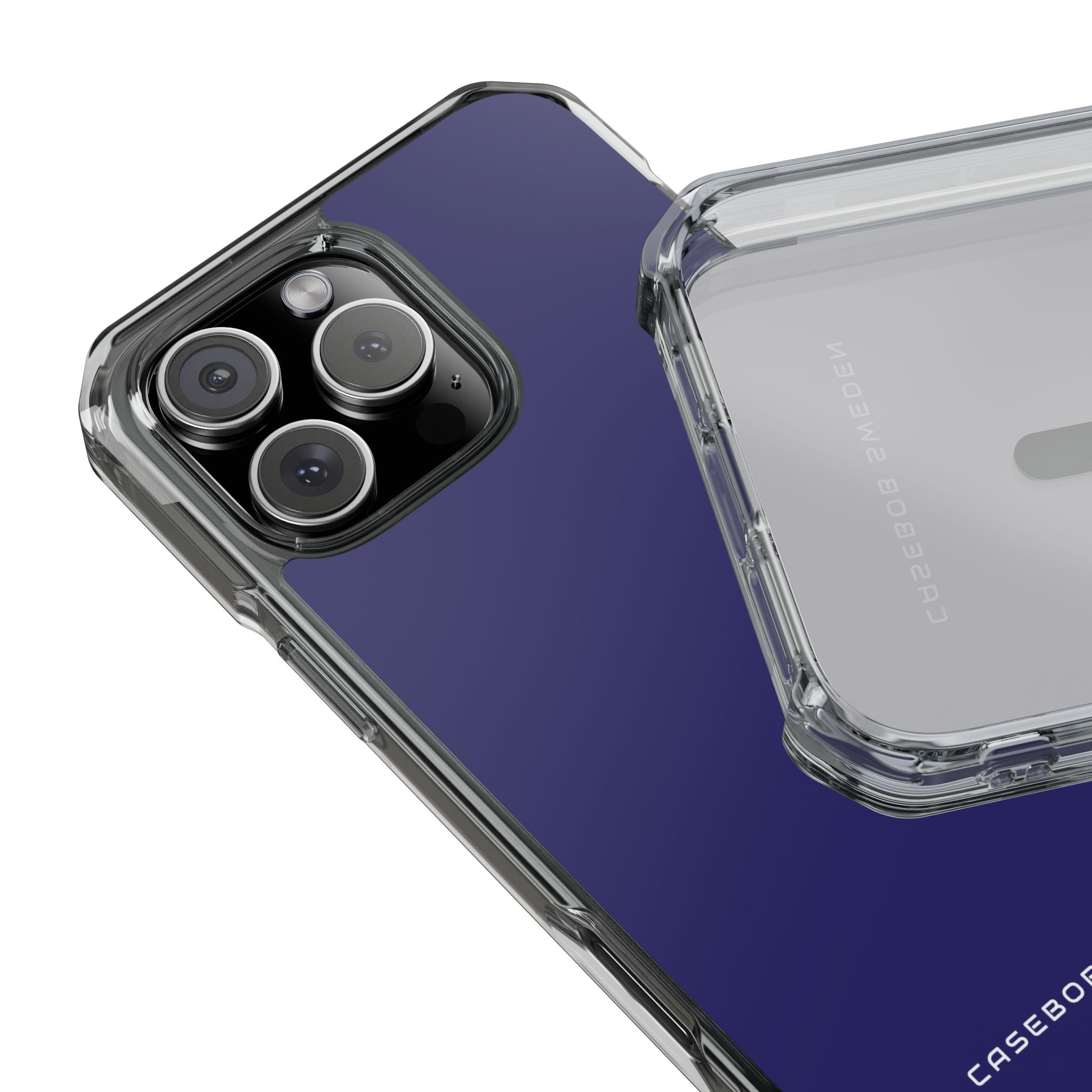 Midnight Blue iPhone 16 - Clear Impact Phone Case