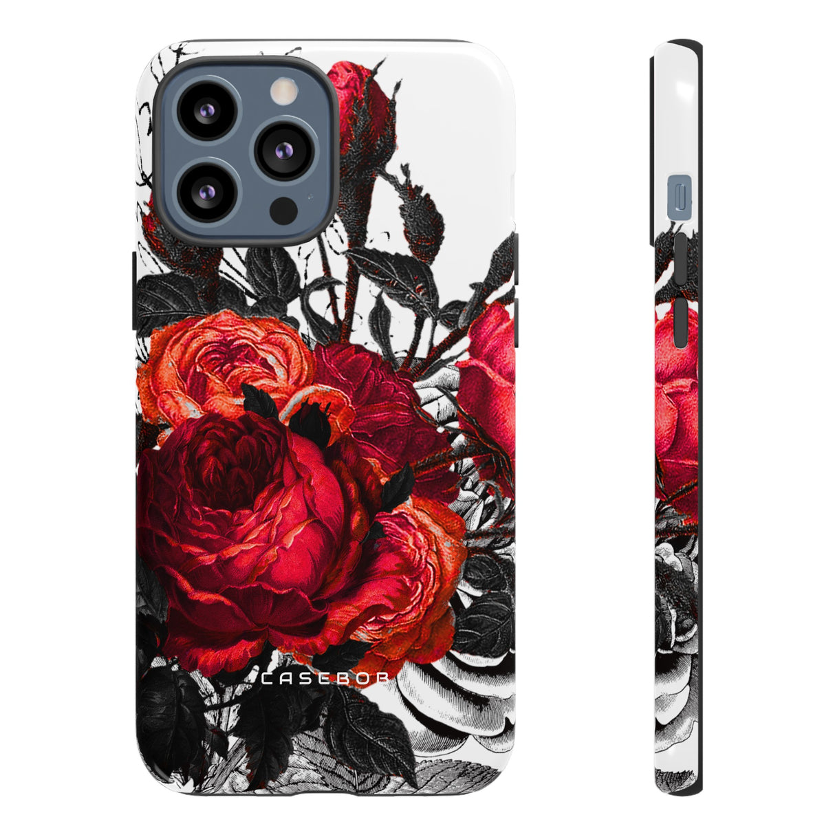 Serarose Gothic Flower - Protective Phone Case