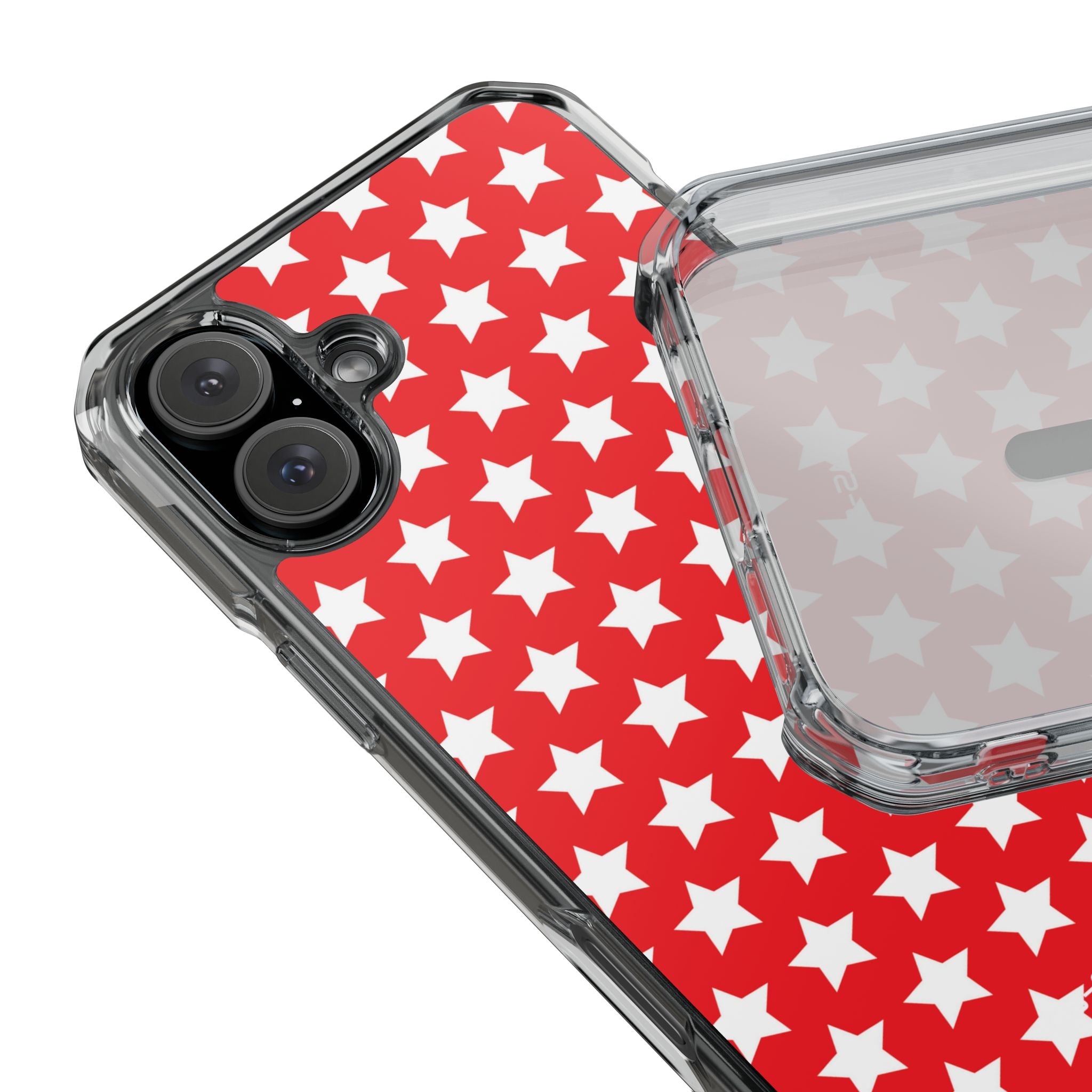Red Star Symmetry iPhone Case - Impact