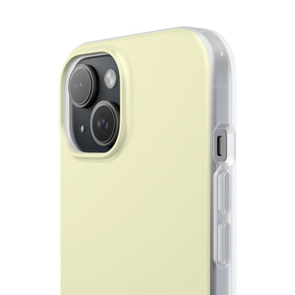 Light Golden Rod Yellow iPhone 15 - Flexi Phone Case