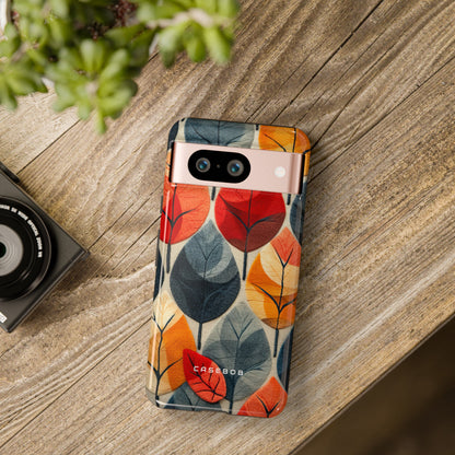 Scandinavian Leafy Serenity - Protective Phone Case