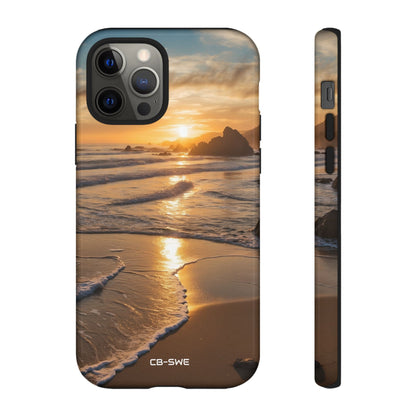 Waves Embrace Shore - iPhone Case