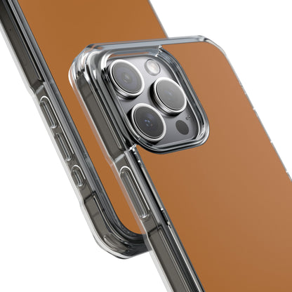 Copper Color - Clear Impact Case for iPhone