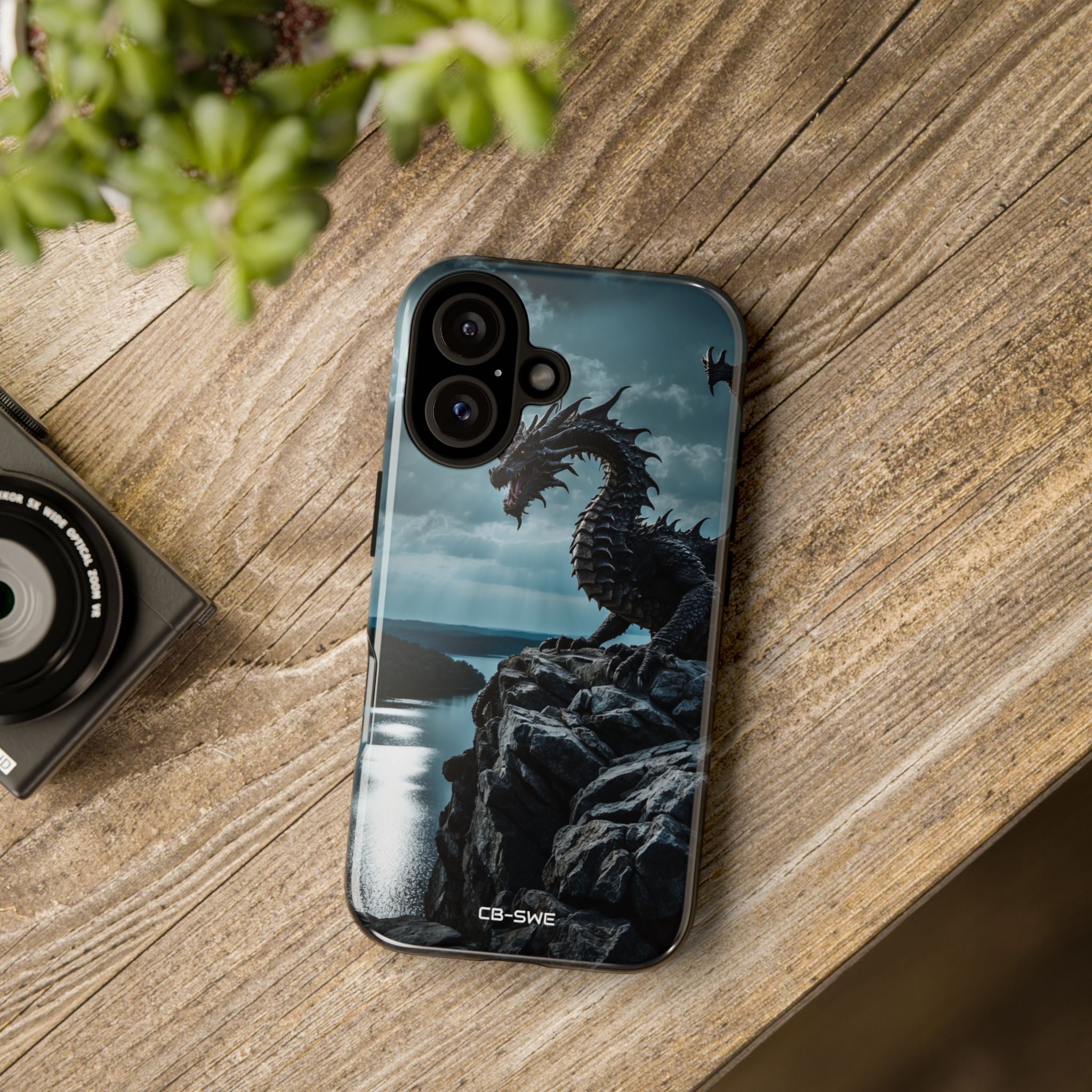 Dragon Soars Moonlight - iPhone Case