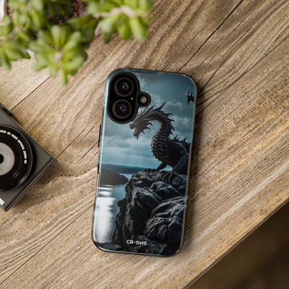 Dragon Soars Moonlight - iPhone Case