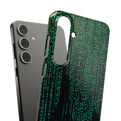 Matrix Gradient Flow Samsung S24 - Slim Phone Case