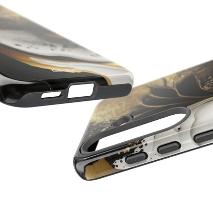 Gold Swirl Elegance - Samsung Case