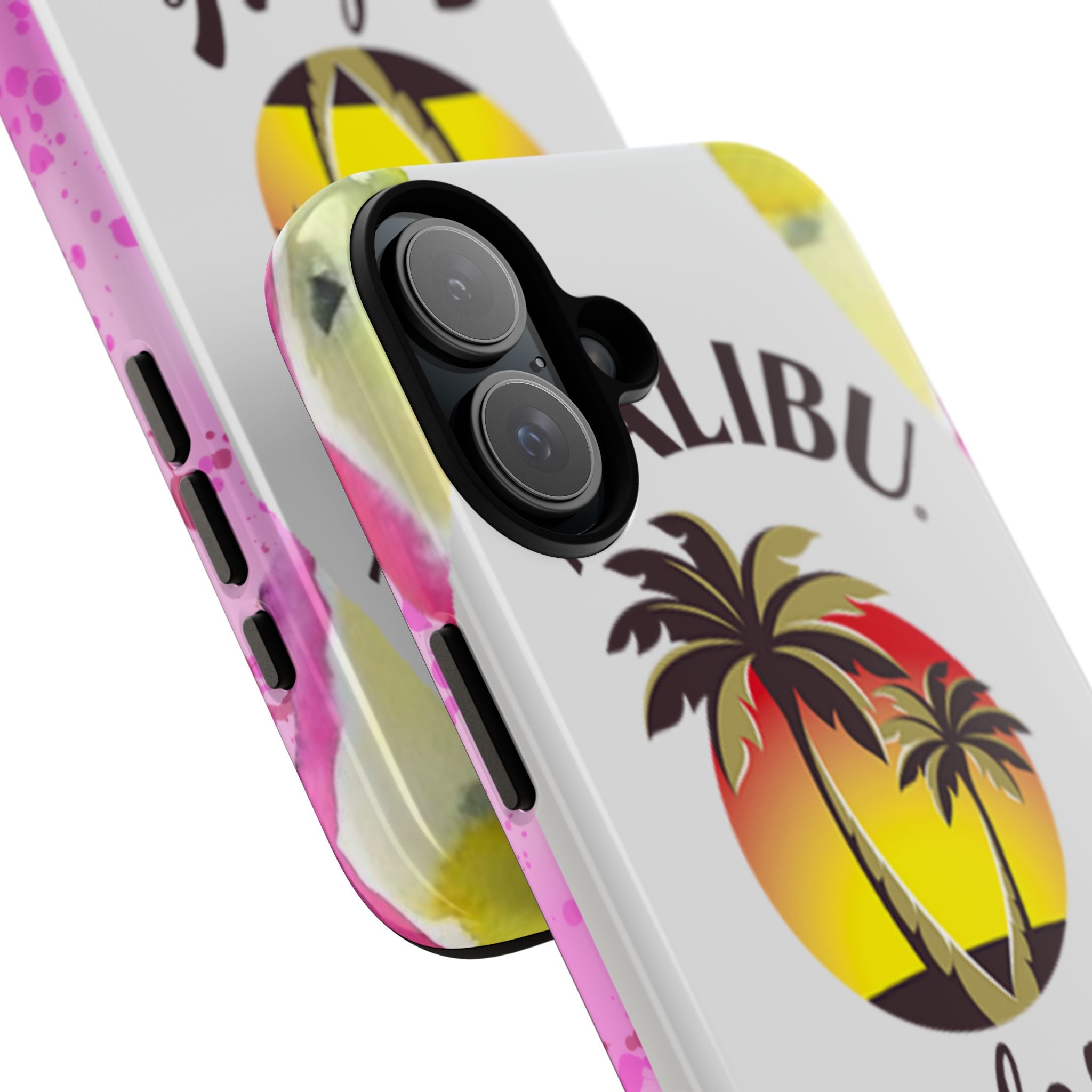 Tropical Sunset Splash - iPhone Case