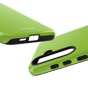 Lime Green Minimalist Canvas - For Samsung S24