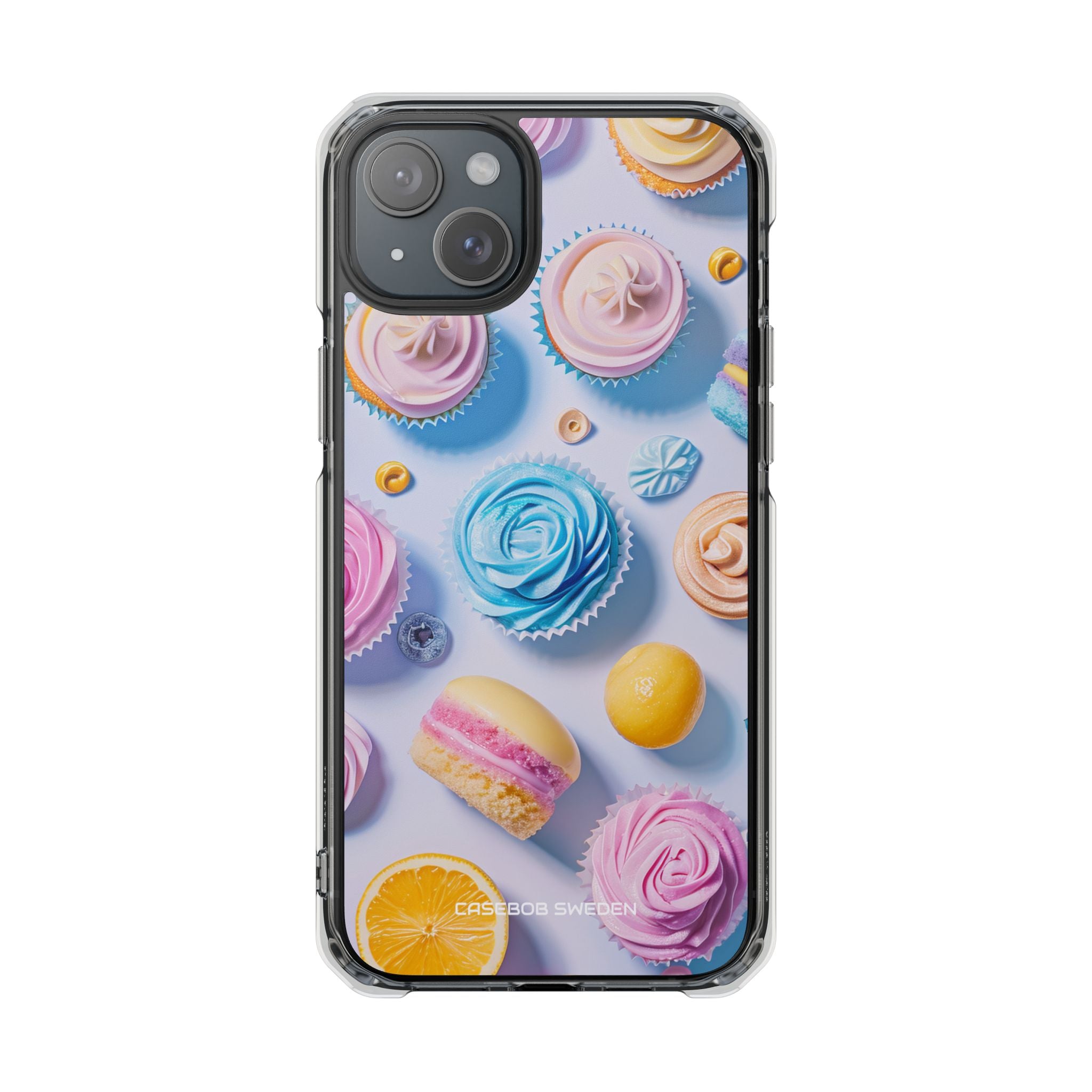 Pastel Whimsy Desserts - Clear Impact iPhone 15 Phone Case