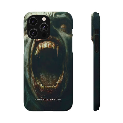 Gothic Wail of Decay iPhone 14 - Slim Phone Case