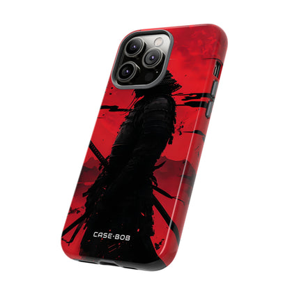 Crimson Samurai iPhone 14 Pro Max Case - Tough