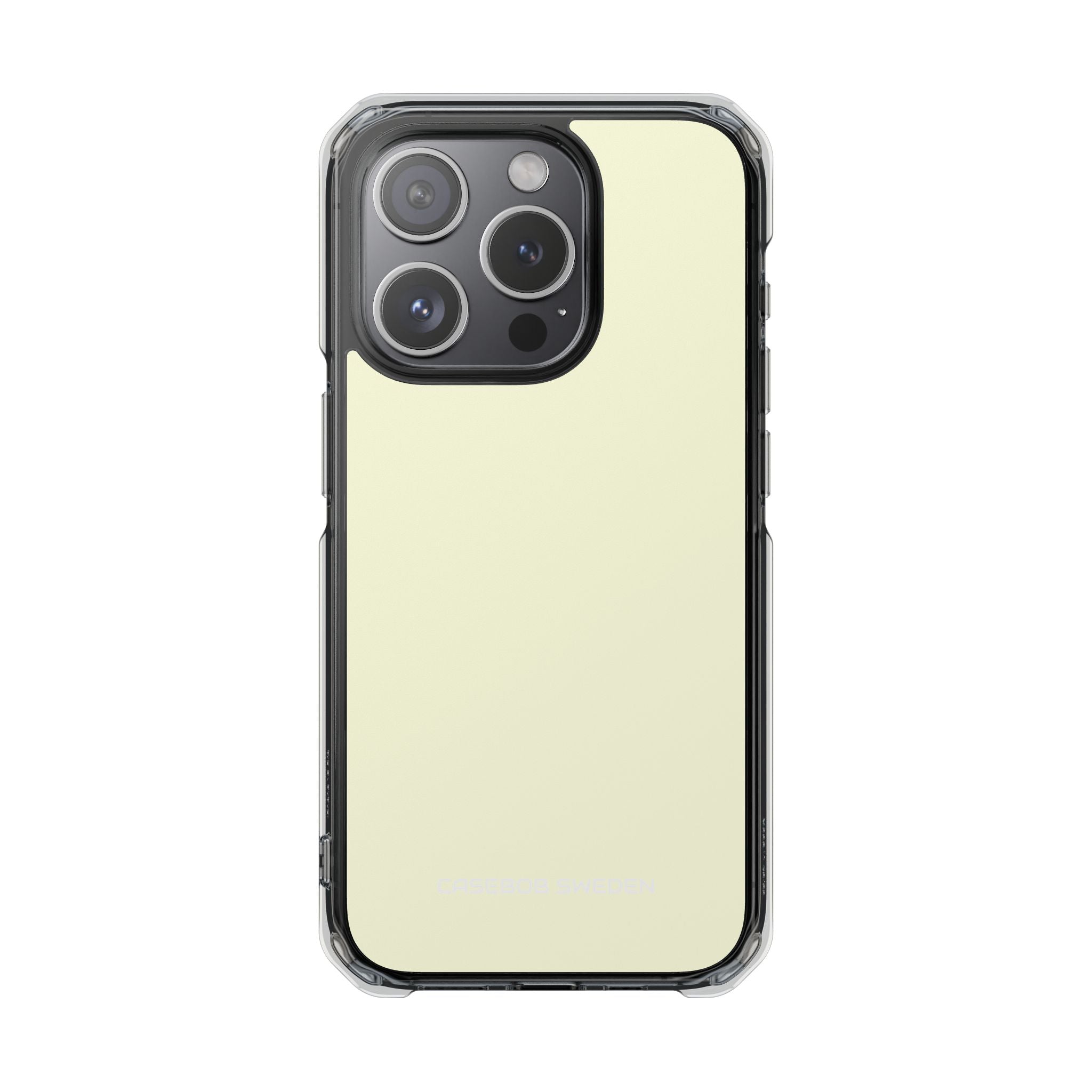 Pastel Yellow - Clear Impact iPhone 15 Phone Case