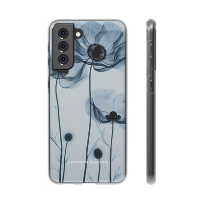 Ethereal X-Ray Flowers Samsung S21 - Flexi Phone Case