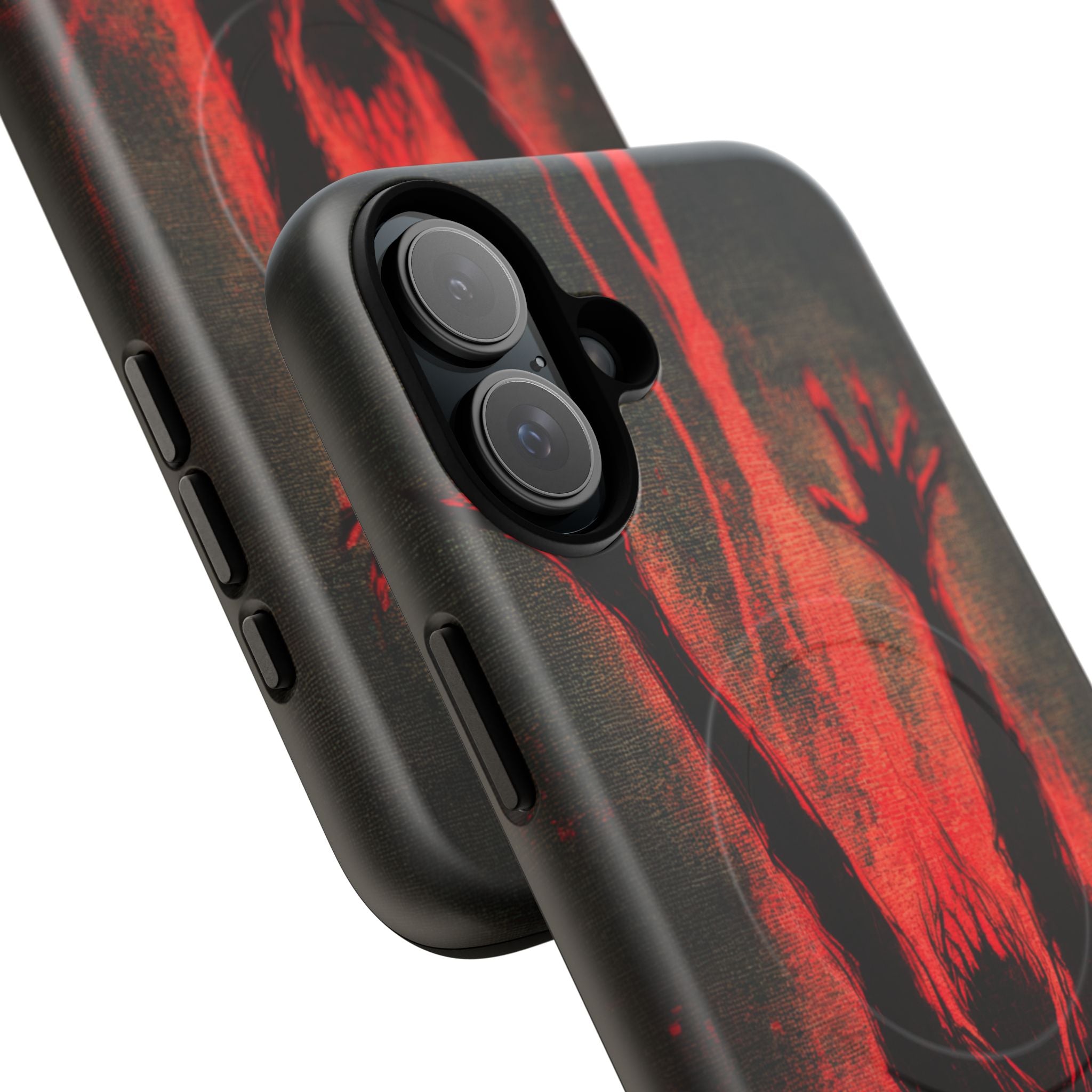 Gothic Crimson Ascension iPhone 16 | Tough+ Phone Case