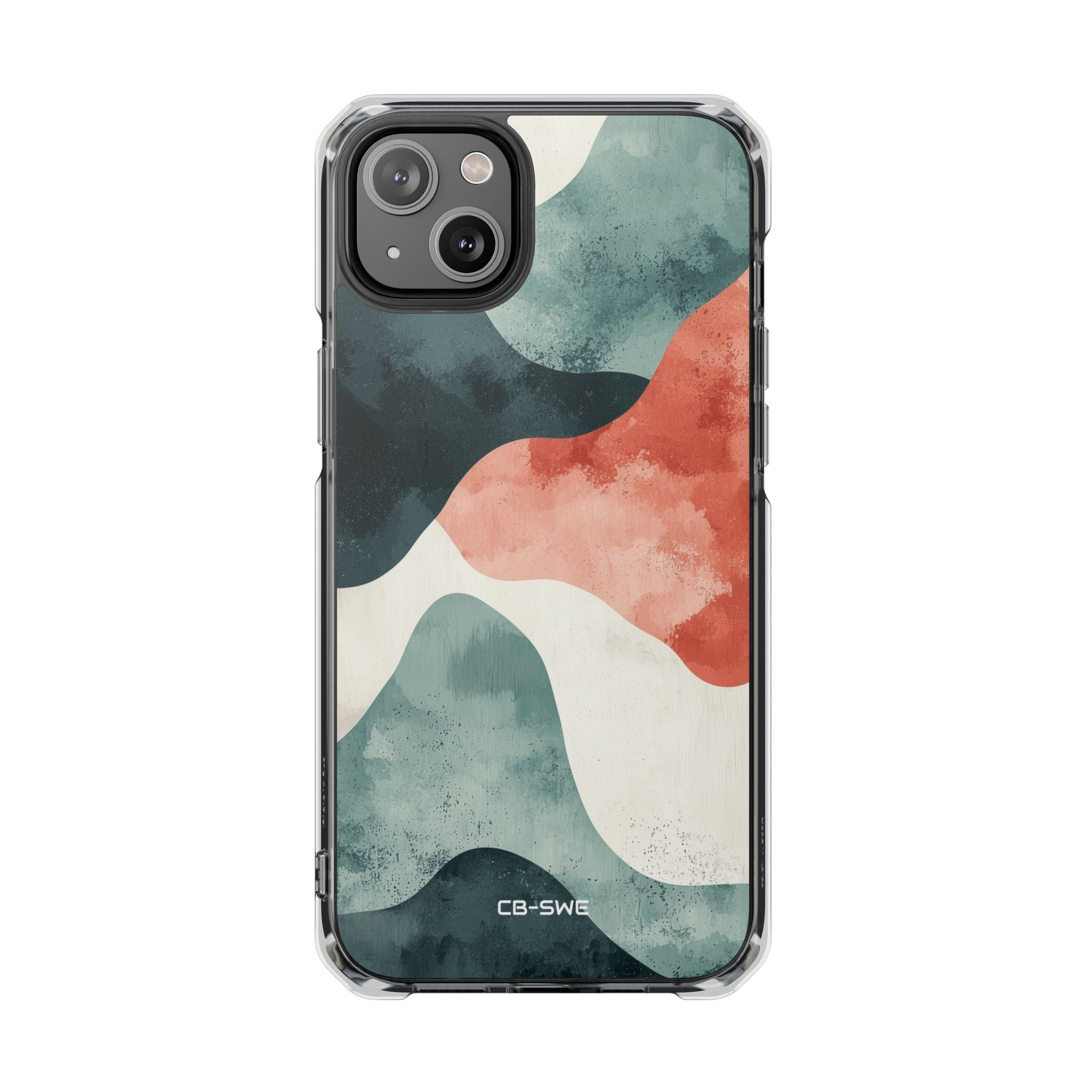 Fluid Shapes Emerge iPhone Case - Impact