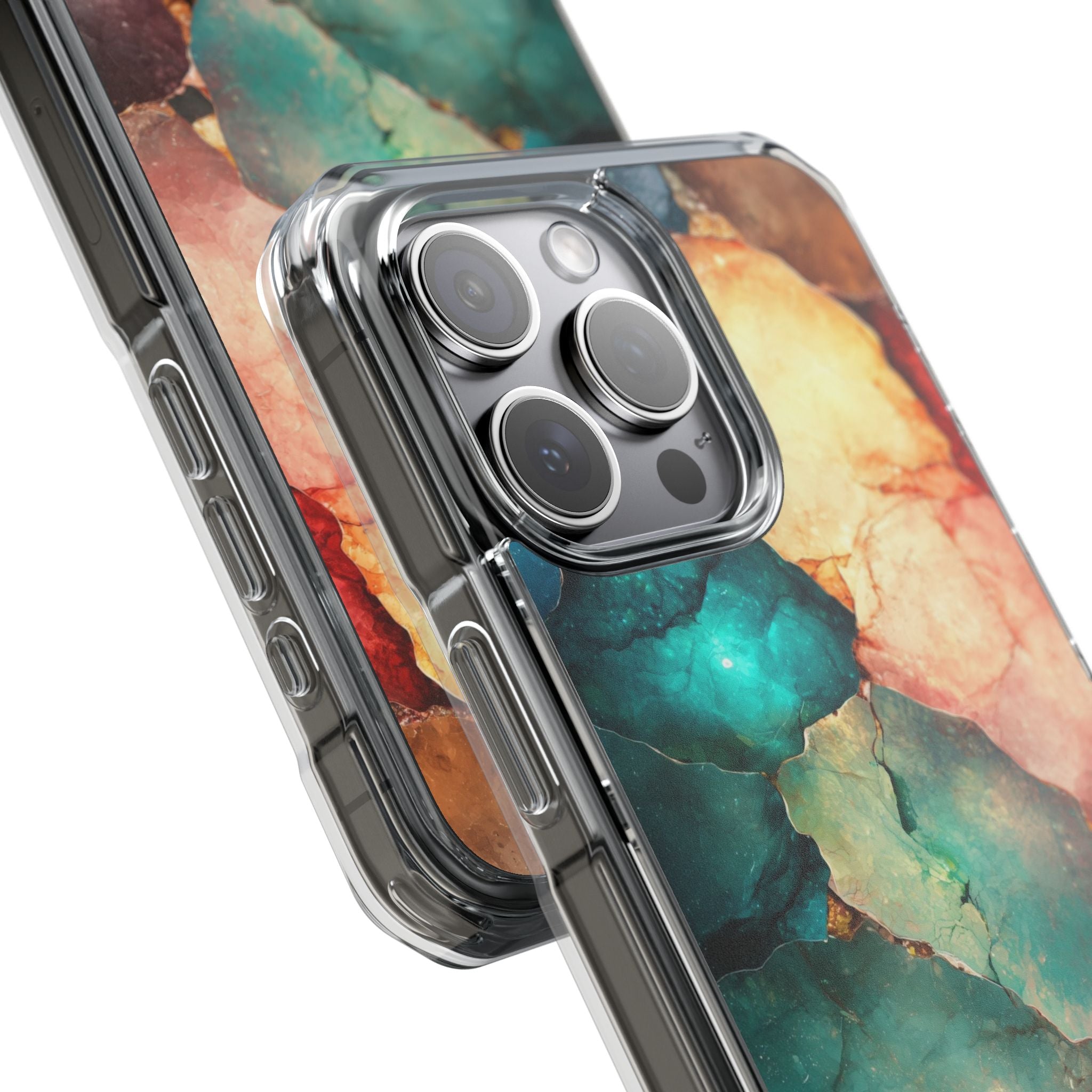 Glowing Stones Emerge iPhone Case - Impact
