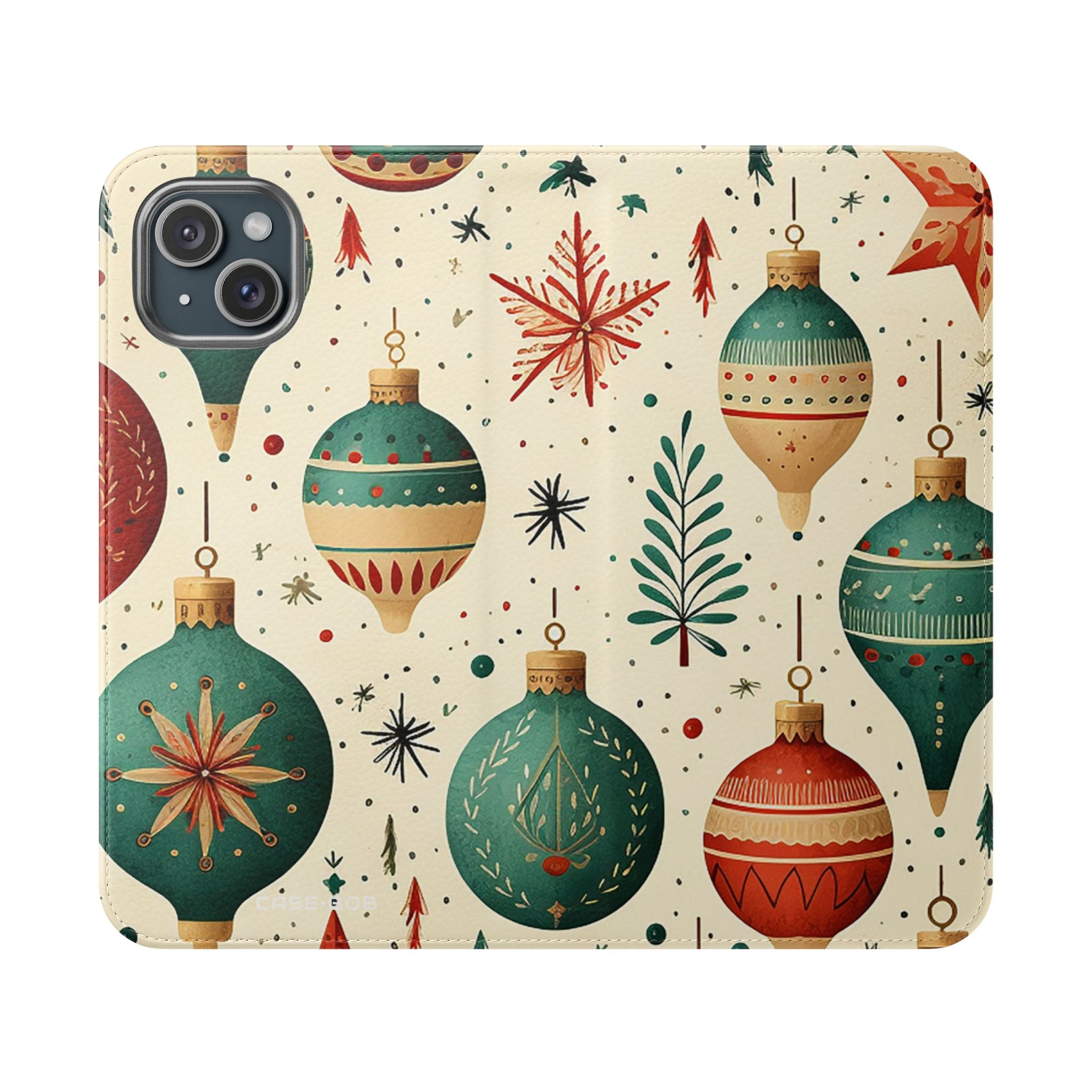 Ornate Starburst - iPhone 15 Plus Case - Wallet