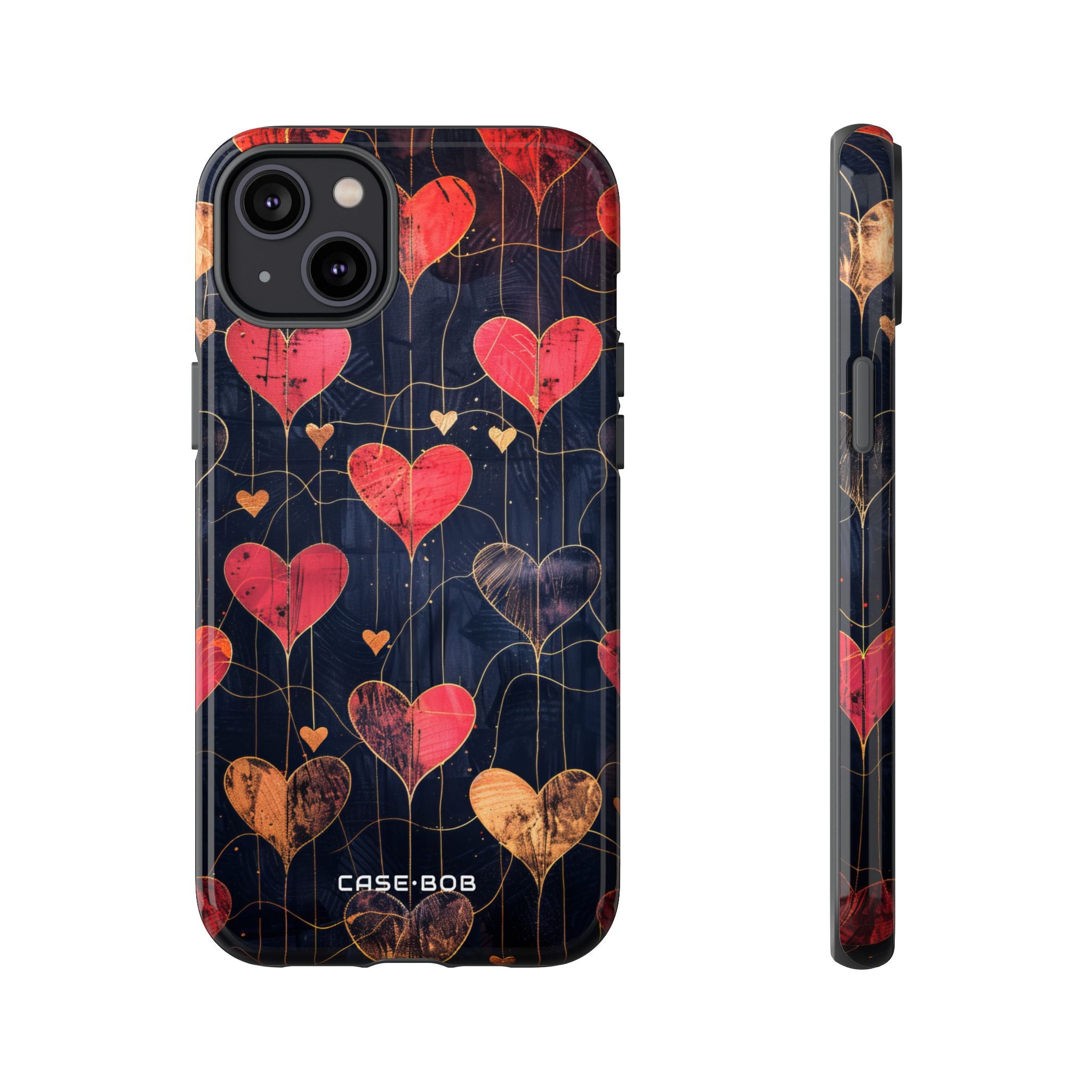 Golden Hearts Network iPhone 14 Plus Case - Tough