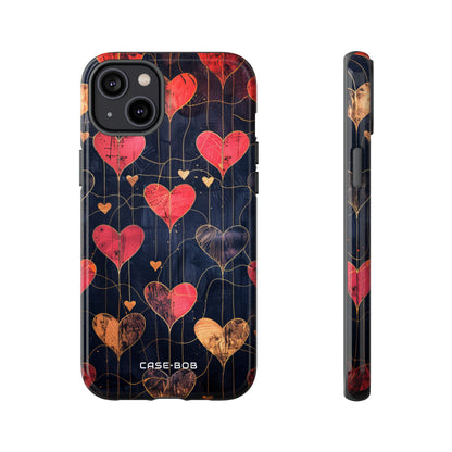 Golden Hearts Network iPhone 14 Plus Case - Tough