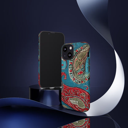 Paisley Floral Fusion iPhone 13 - Tough