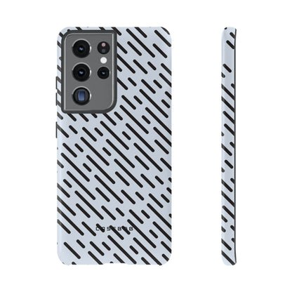 Monochrome Dash - Protective Phone Case