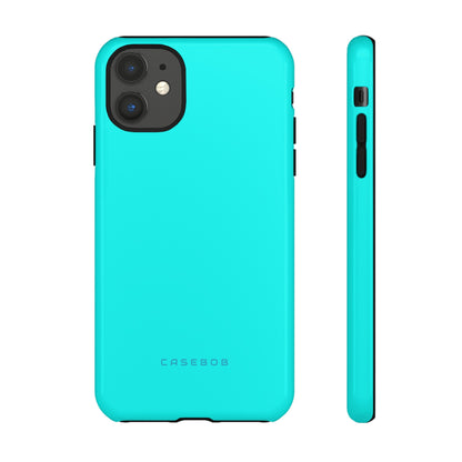 Flourescent Blue - Protective Phone Case