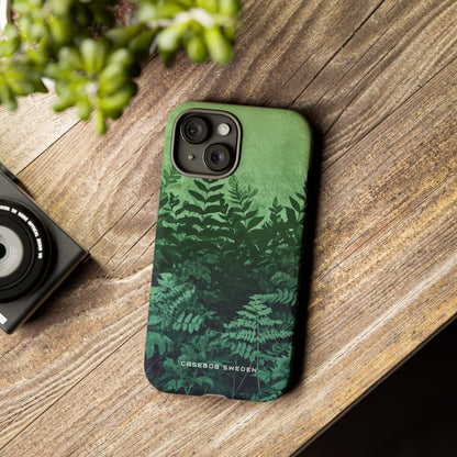 Gradient Fernscape Lush iPhone 15 - Tough Phone Case