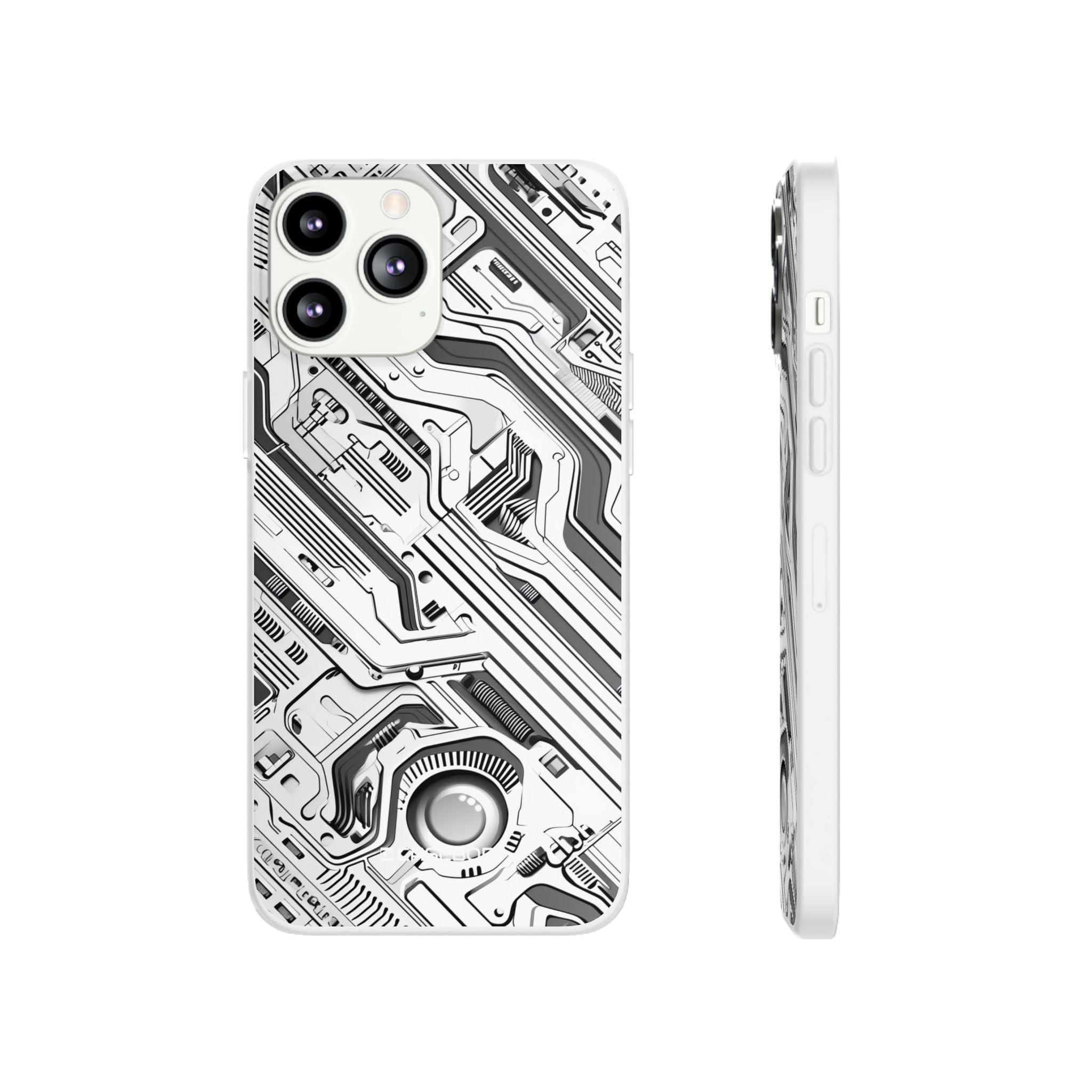 Techno Circuitry | Flexible Phone Case for iPhone