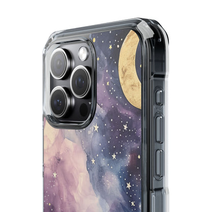 Dreamy Celestial Night - Clear Impact iPhone 15 Phone Case