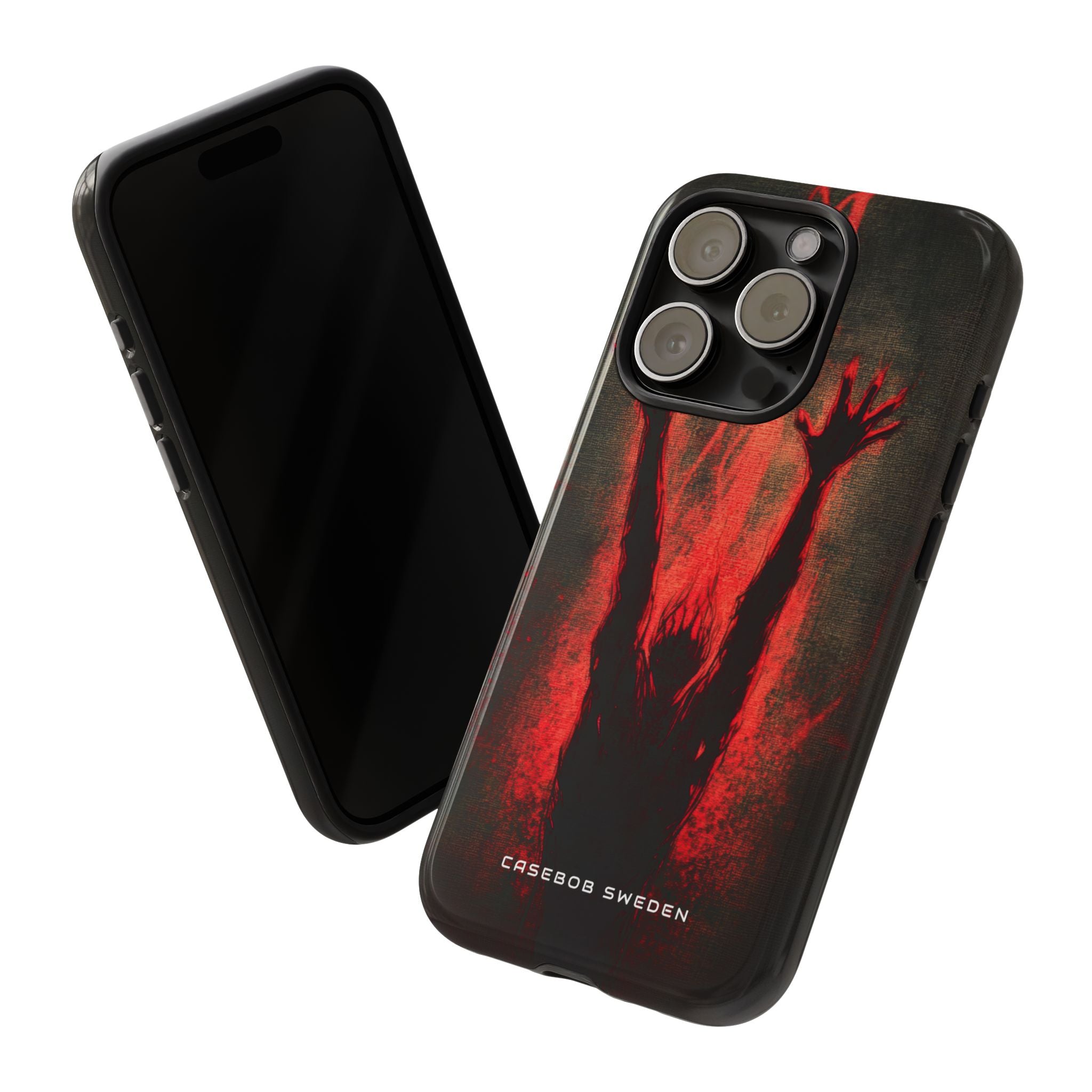 Gothic Crimson Ascension iPhone 15 - Tough Phone Case