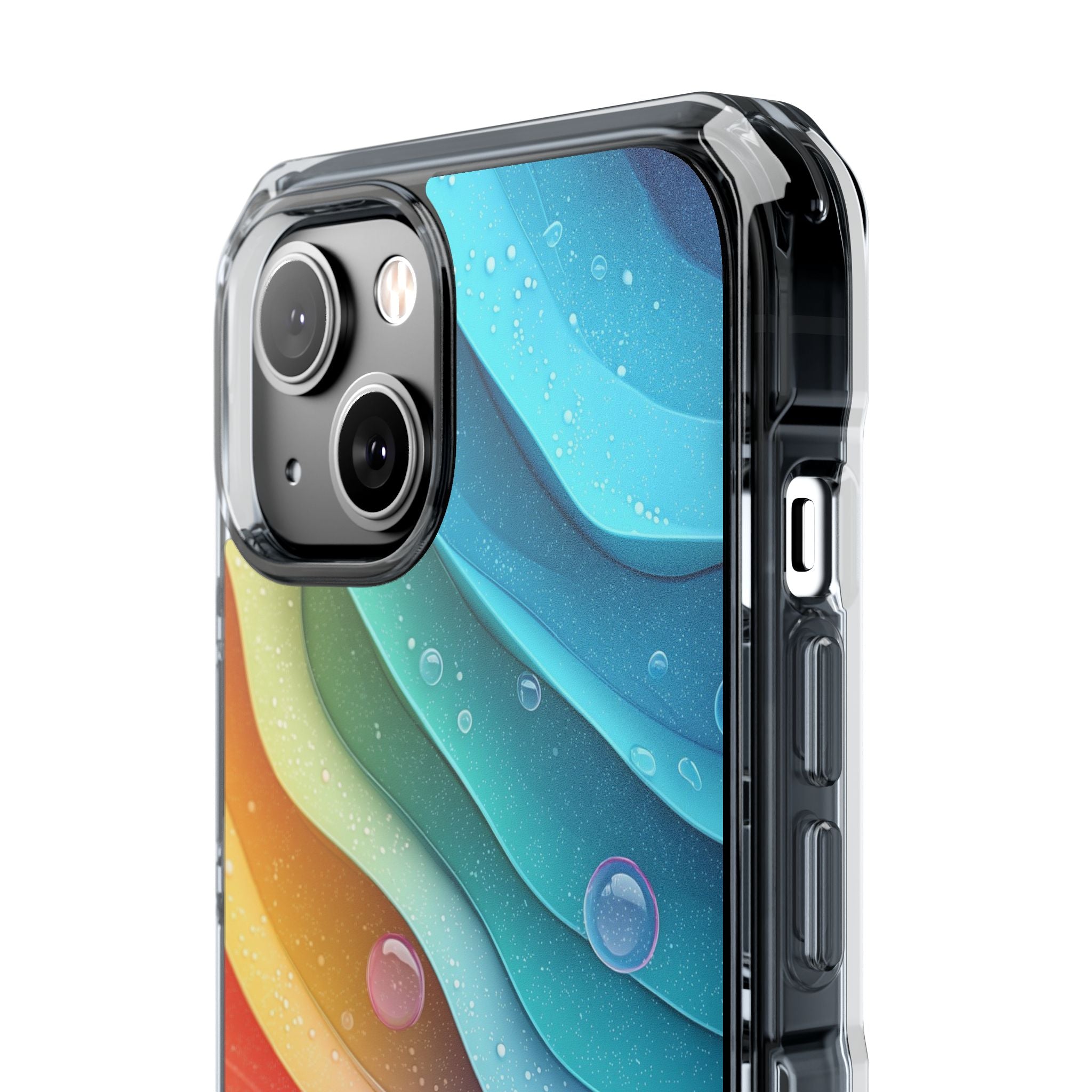 Waves Dance Playfully iPhone Case - Impact