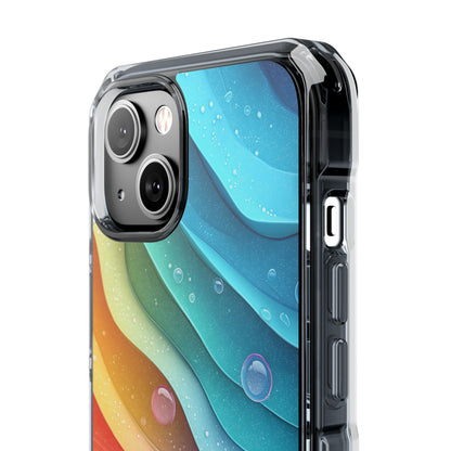 Waves Dance Playfully iPhone Case - Impact