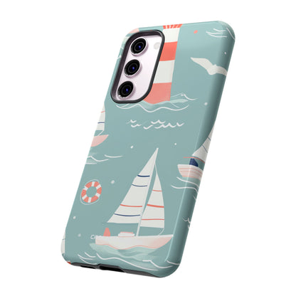 Lighthouse Nautical Charm - Tough Samsung S23 Phone Case