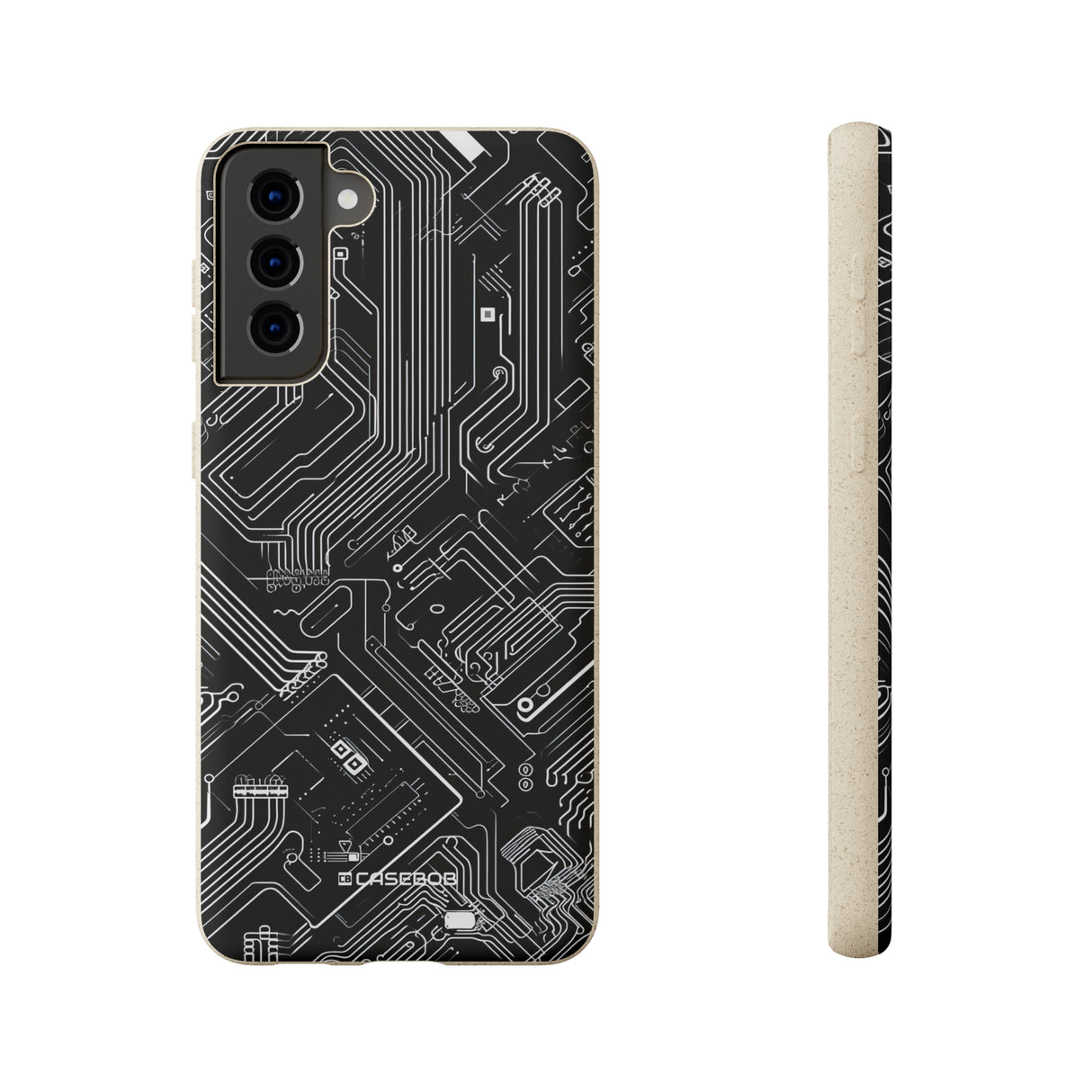 Cyber Circuitry Art | Biodegradable Phone Case