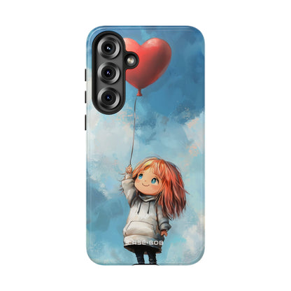 Heart Balloon Whimsy Samsung S25 Plus Case - Tough