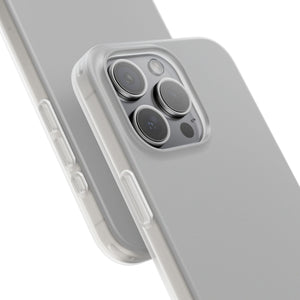 Silberoptik | Handyhülle für iPhone (Flexible Hülle)