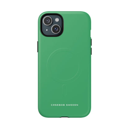 Medium Sea Green iPhone 15  Tough+ Phone Case