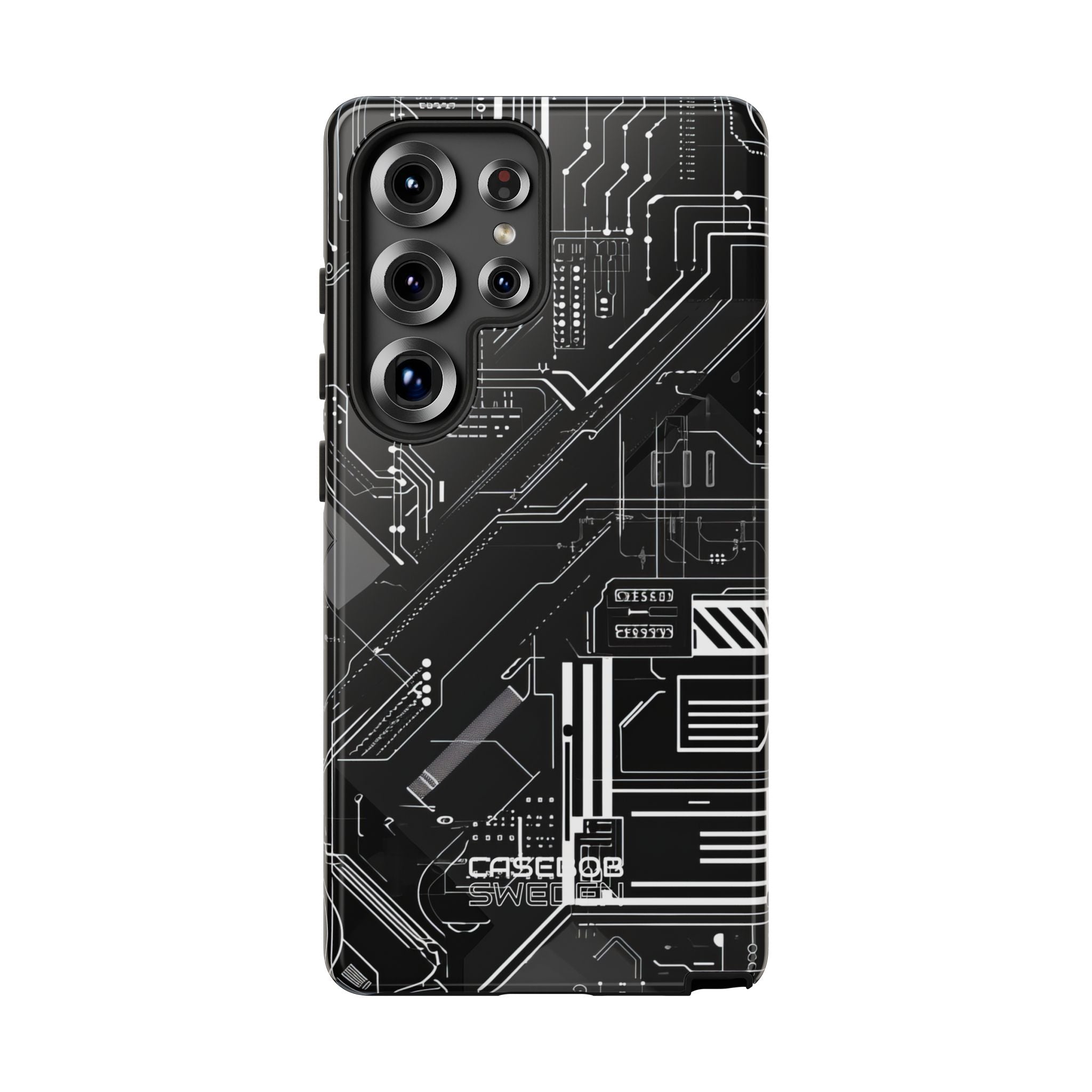 Griglia Circuitale Futuristica Samsung S25 - Tough