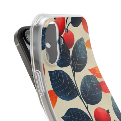 Autumn Nature Pattern - Flexi iPhone 16 Phone Case