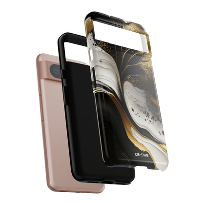 Gold Swirl Elegance - Google Pixel Case