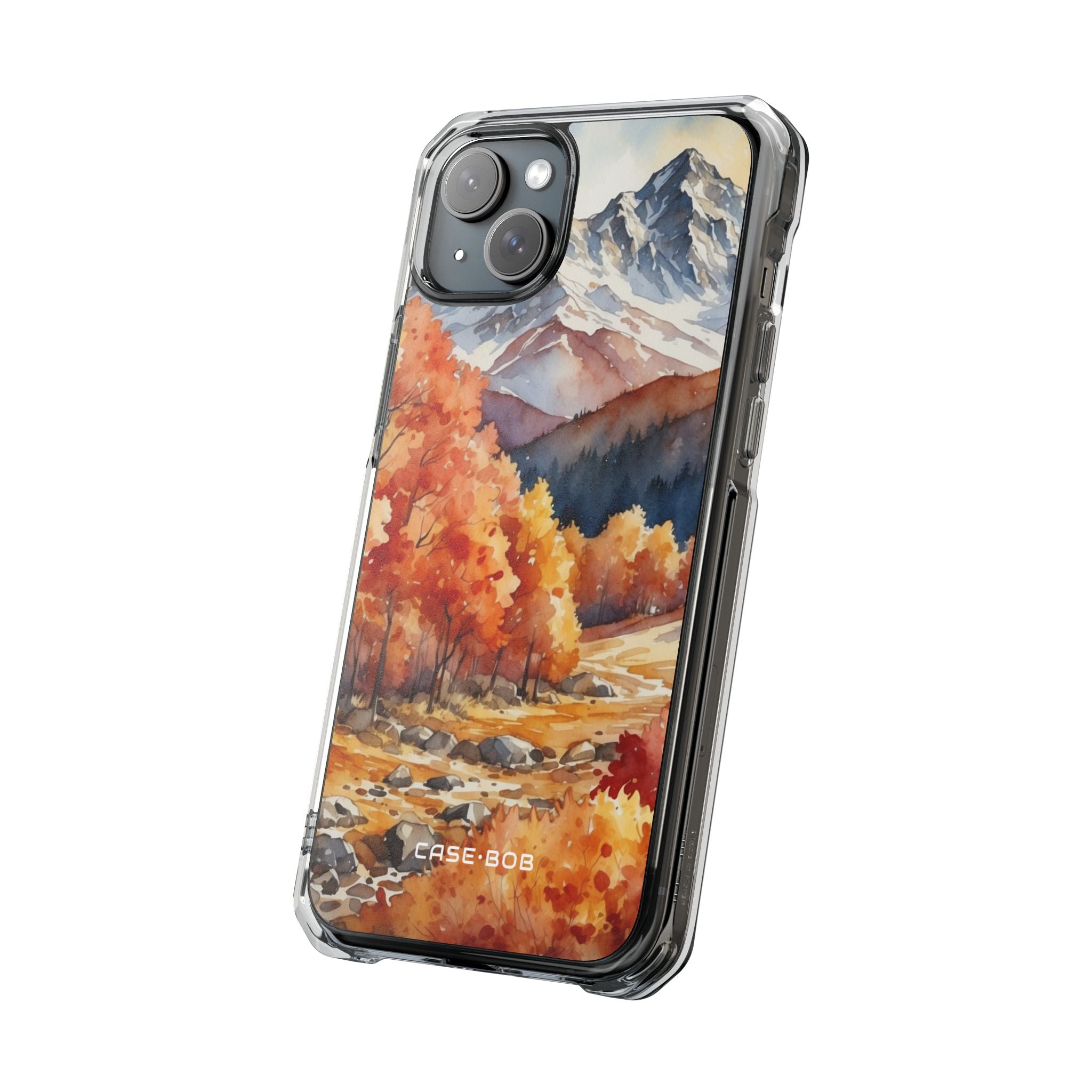 Snowcapped Radiance iPhone 15 Plus Case - Impact